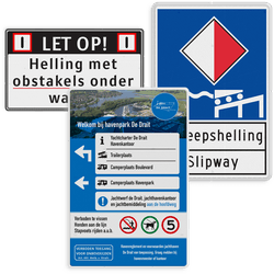 Scheepvaartborden op maat