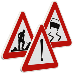 Série A : Panneaux de danger 