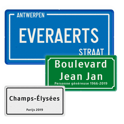 Straatnaamborden (overig)