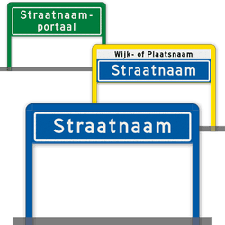 Straatnaamportalen