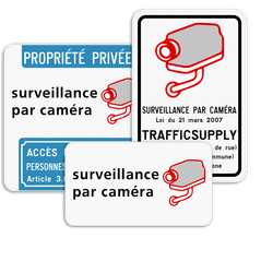 Panneaux de surveillance par caméra