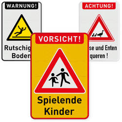 Warnschilder