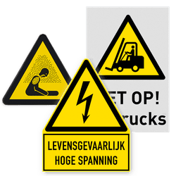 Waarschuwingspictogrammen
