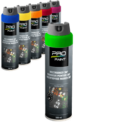 Spray de marquage fluorescents