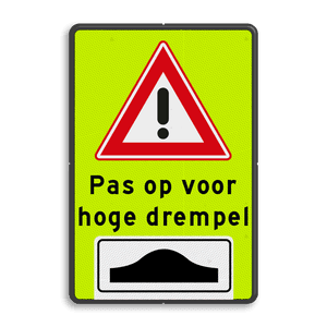 Verkeersbord drempel