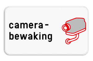 Camerabewaking in werking