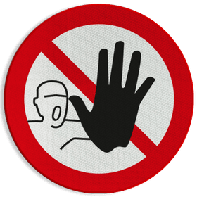 Verbotsschilder