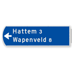 Handwegwijzers groot model