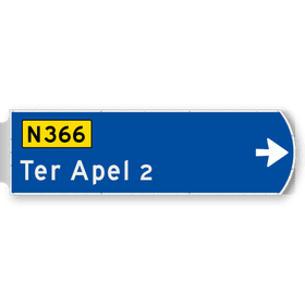 Handwegwijzers groot model
