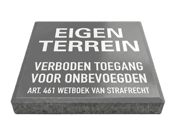Eigen terrein