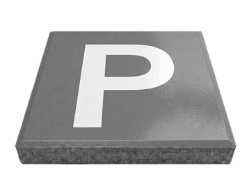 Parkeertegels
