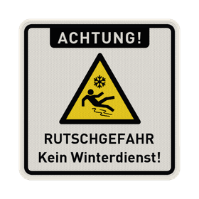 Winterdienst Schilder