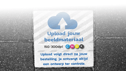 Jouw eigen ontwerp op een stoeptegel?