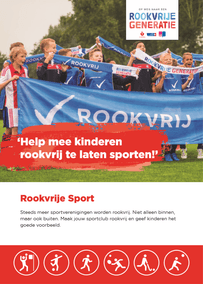 Rookvrije Generatie Flyers En Posters | Rookvrijterrein.nl