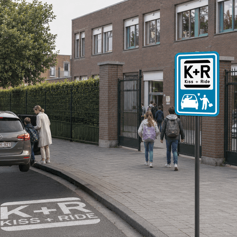 Bekijk onze Kiss & Ride borden!