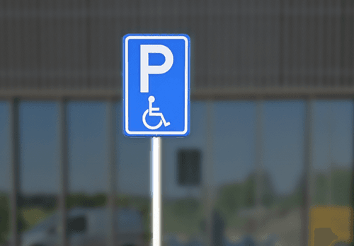 Mindervalide parkeerborden bekijken en bewerken