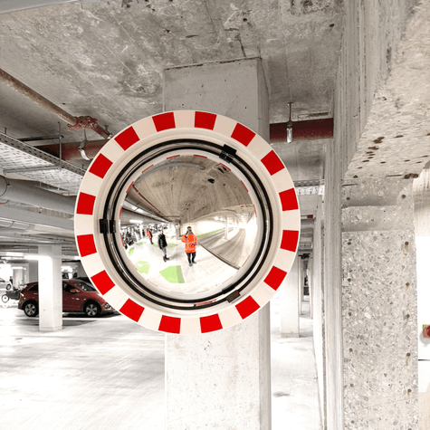 Bekijk alle spiegels voor parkeergarage