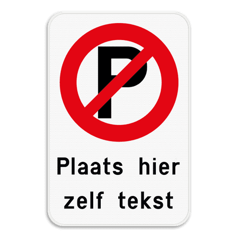 Parkeerbord ontwerpen