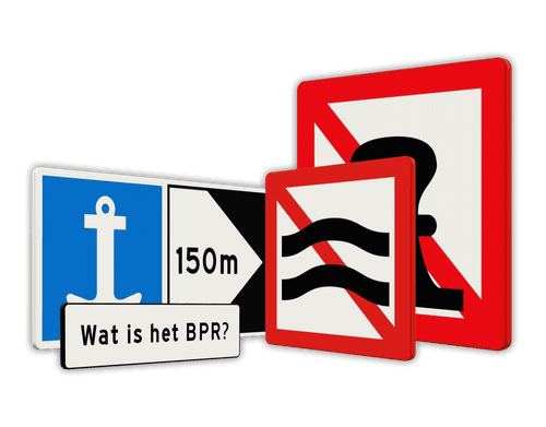 Bekijk hier alle scheepvaartborden