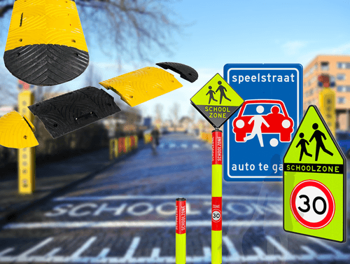 Bestel hier jouw snelheidsremmende verkeersdrempel (15-20km/u)