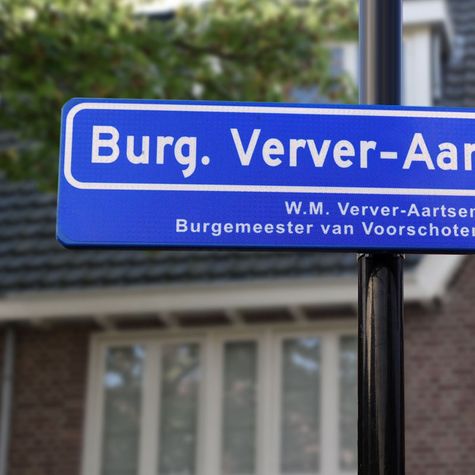 Laat hier jouw straatnaambord maken