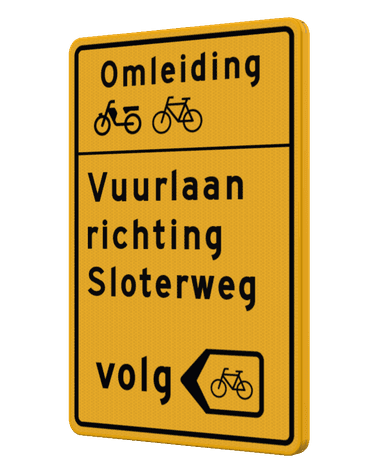 Bekijk hier alle tijdelijke verkeersborden