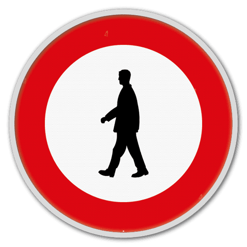 Gesloten voor te hoge voertuigen