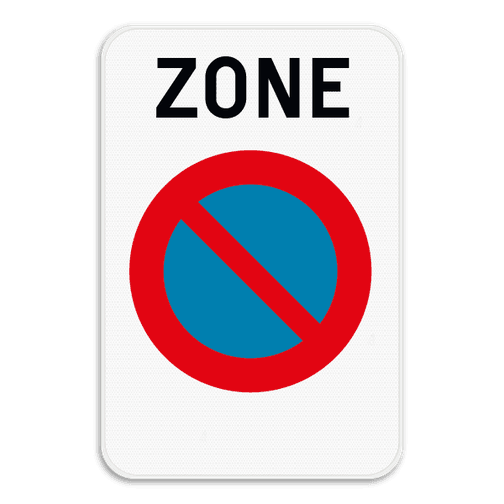 Verkeersbord Ze1 Zone Parkeerverbod Kopen Bestel Hier Online