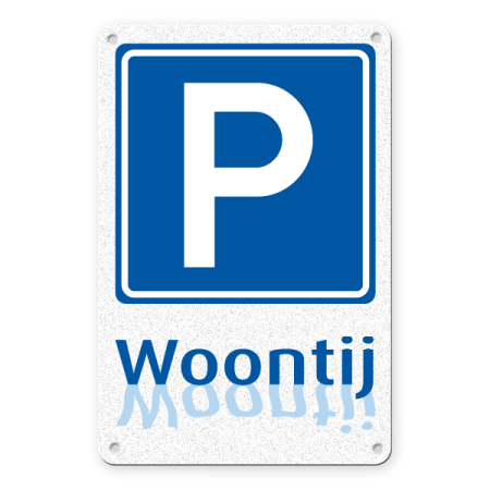 informatiebord ARV E04 - Woontij logo