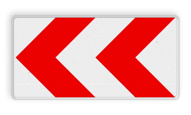 Verkeersbord RVV BB11l