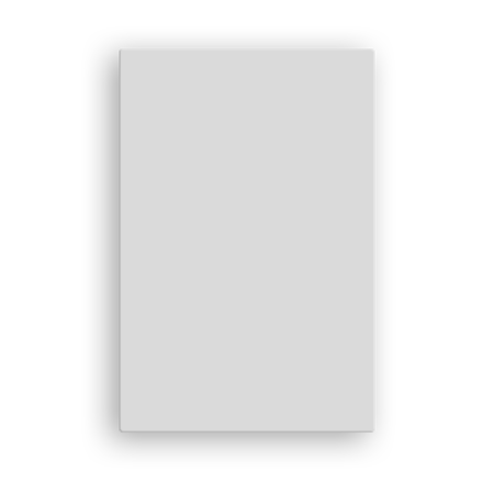 Basisbord met HAAKS omgezette rand - type 2:3 - rondom gepoedercoat