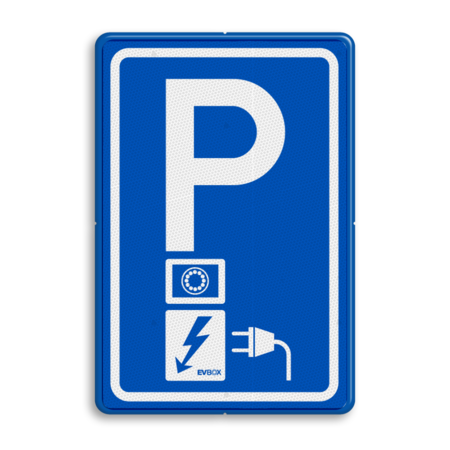 Verkeersbord RVV E08o - oplaadpunt - EV-Box