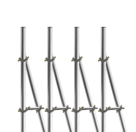 Opstelunit A04 buispaal 3200mm boven maaiveld - compleet