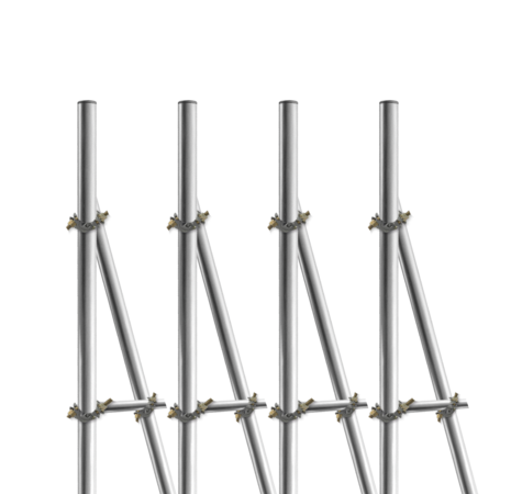 Rohrrahmen A04 | 4500mm über dem Boden