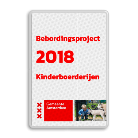 bebordingsproject 2018 kinderboerderijen gemeente Amsterdam