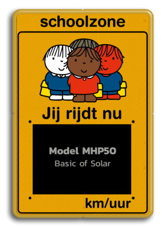 Achtergrondschild voor MHP50 Display - Dick Bruna