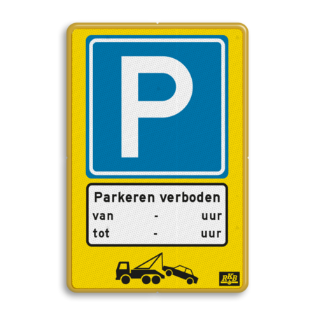 Parkeerverbod voor evenementen RKB