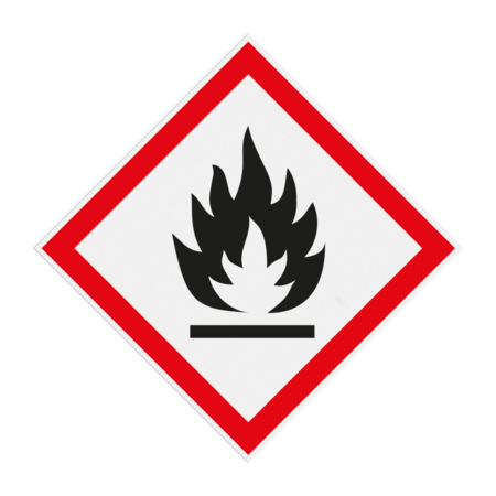 Autocollant ou panneau - SGH02 - Substances dangereuses (hautement) inflammables