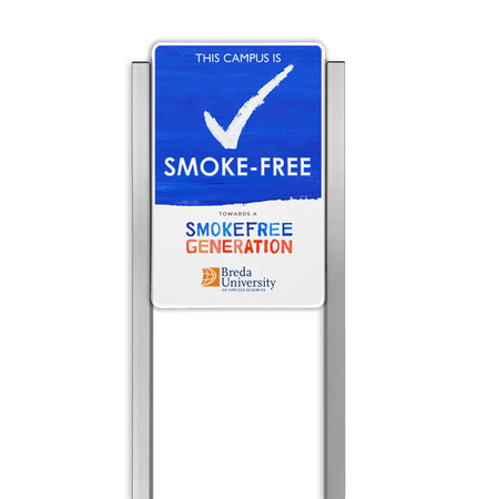 Portaalsysteem bord + logo - Smoke-free Generation