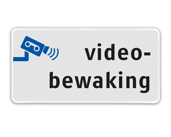 Informatiebord  videobewaking - BP06