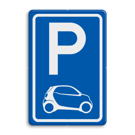 Parkeerbord E08 voor auto merk SMART
