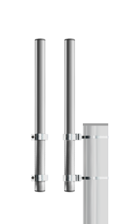 Buispaal Ø76x1000mm parallel aan (licht)mast