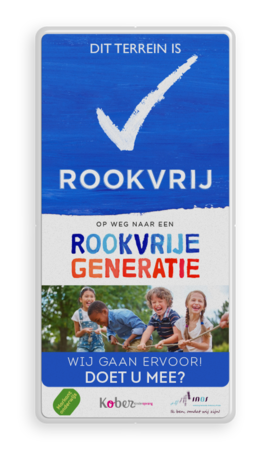 Informatiebord 'Rookvrije Generatie' - Uitvoering Inos