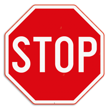 Verkeersbord SB250 B5 -Stop