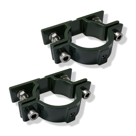 Kit de supports de fixation gris (2 pièces)