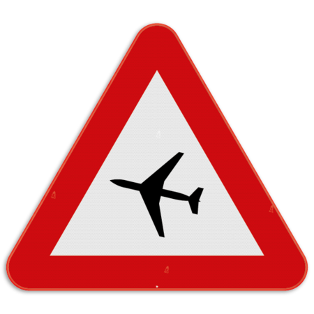 Panneau SB250 - A35 - Survol d'avions à basse altitude