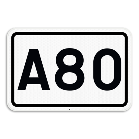 Verkeersbord SB250 F23b - Nummer van een autosnelweg