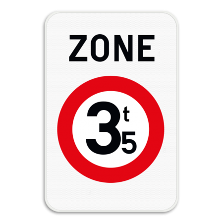 Verkeersbord SB250 ZC21