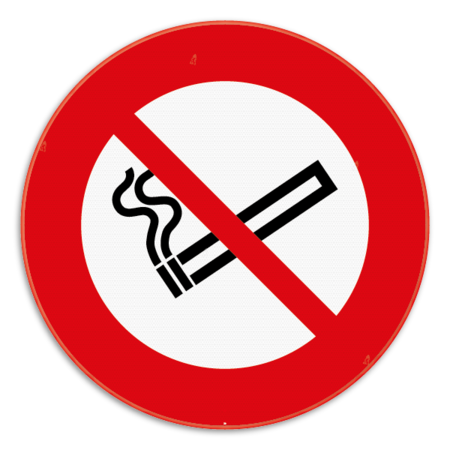 Panneau de signalisation - Interdiction de fumer