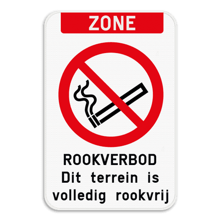 Zone - Rookverbod - Eigen tekst